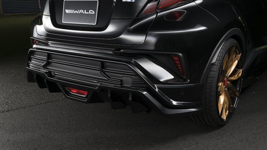 Детали экстерьера Toyota C-HR Hybrid Sports Line by Wald 2018 года  (фото 8 из 18)